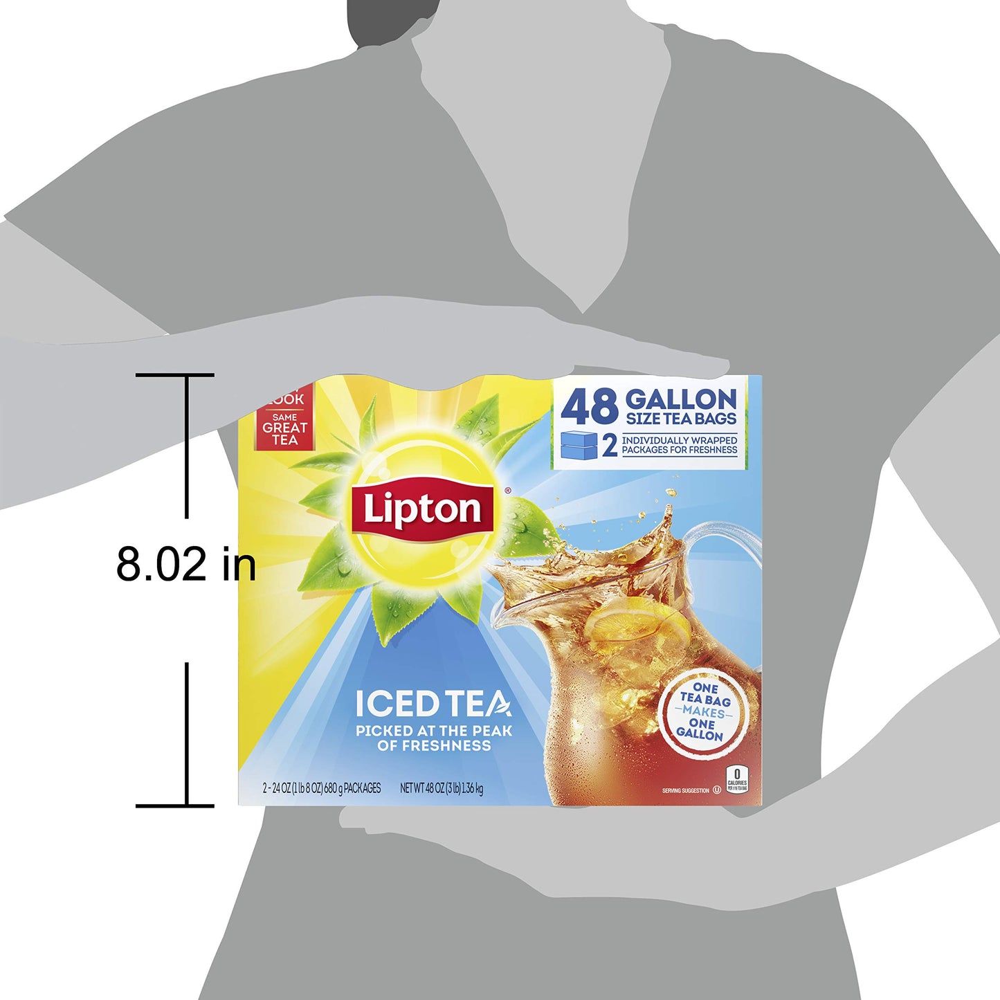 Lipton Black Tea 24 Count Pack of 2 Standard