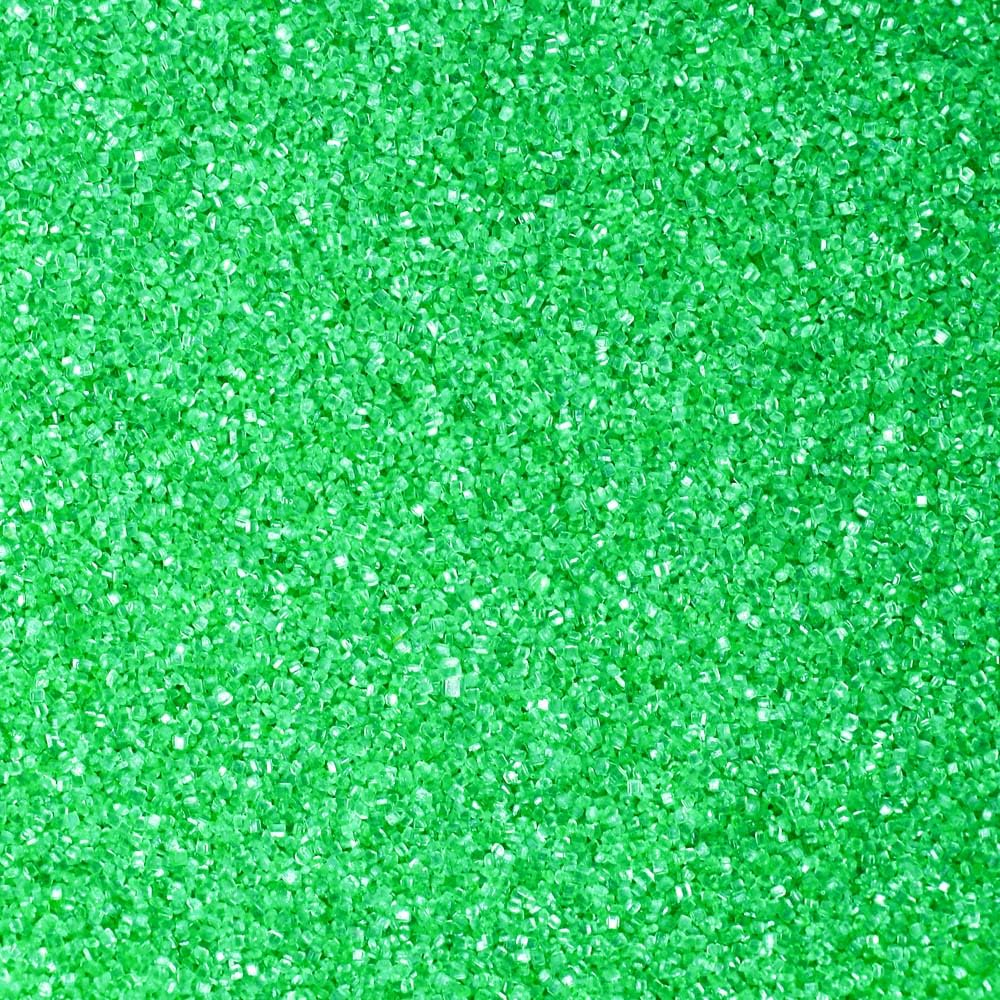 Kasvan Green Sanding Sugar Sprinkles - Edible Sugar Crystals, Baking Cake Decorations, Ice Cream Toppings cupcake Decorating, We