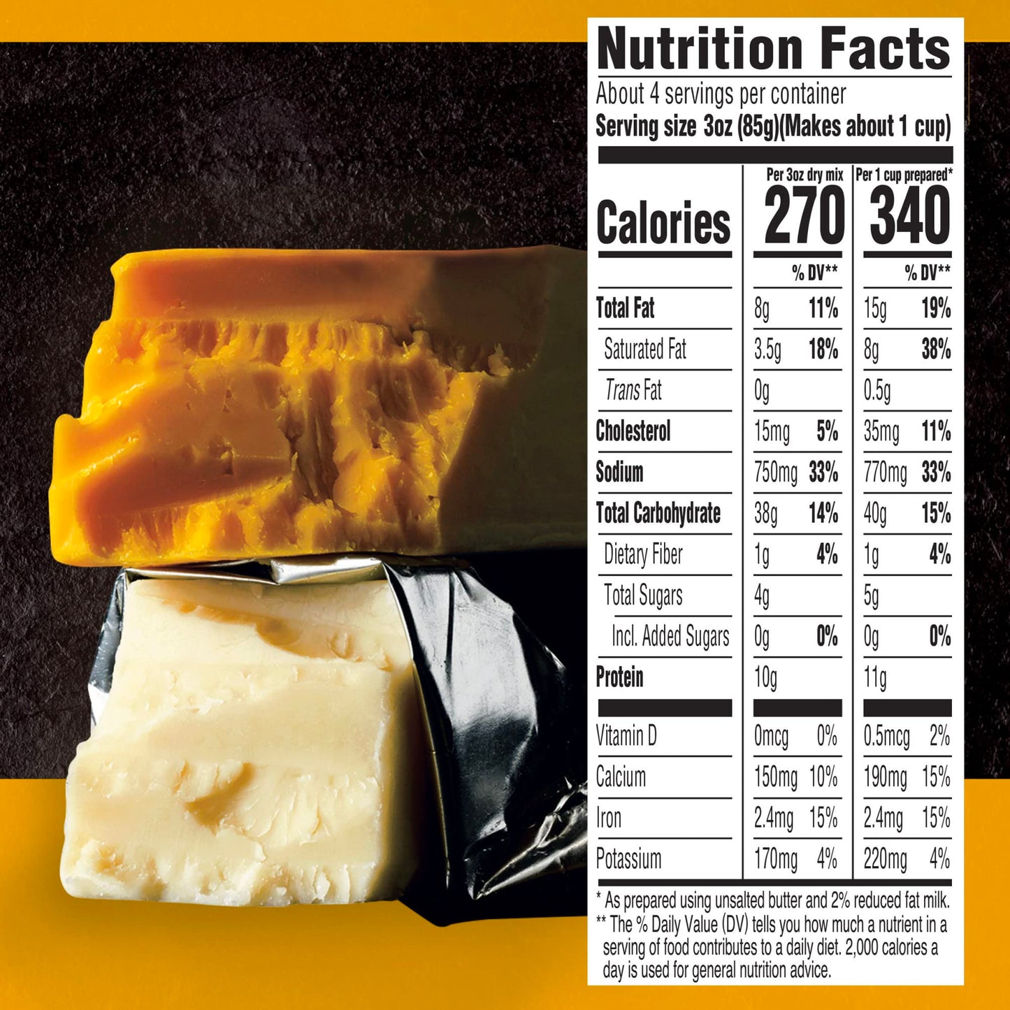 Er Barrel Sharp Cheddar Oven Baked Macaroni & Cheese Dinner (12.3 Oz Bag)