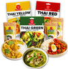 El The Cook Thai Curry Kit - Red, Yellow, Green Paste (50Gm X 3) + Coconut Milk Powder (50Gm X 3)|Just Add Fresh Vegetables/Chic