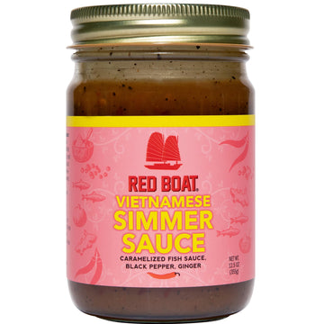 Red Boat Fish Sauce Vietnamese Simmer Sauce | Ready in 20 min | Savory, sweet, and medium spicy | Simple ingredients, nothing ar