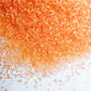 Se Si&Moos Orange Sanding Sugar Orange Edible Sparkling Sprinkles Sanding Sugar Crystals For Cookie Decorating Edible Glitter Ri