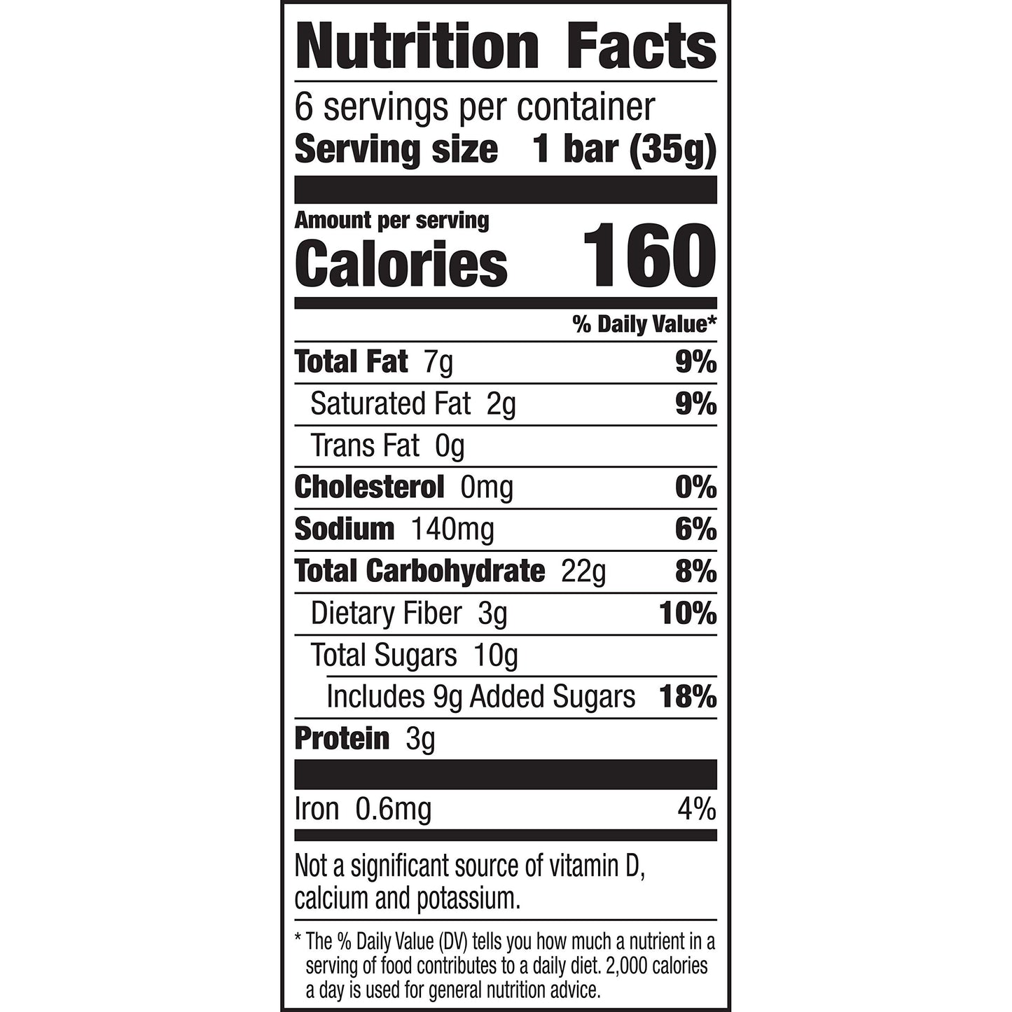 Nature Valley Soft-Baked Oatmeal Squares, Peanut Butter Breakfast Snacks, 6 ct, 7.44 OZ (Pack of 8)