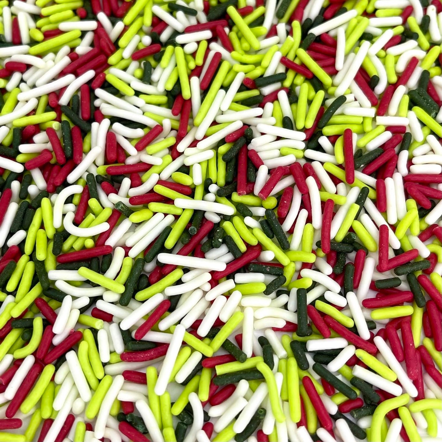 Manvscakes, Natural Christmas Sprinkles, No Artificial Dyes, Gluten Free, Holiday Cookies, Edible, Christmas Cake Decorations, 3