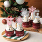 30 Pcs Snowflake Oh Baby Cupcake Toppers Glitter Winter Sweater Moon Snowflake Cupcake Picks It'S A Girl Cake Decorations For Ba