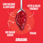 Smash Foods Jam | Adventure Variety 4-Pack | Low-Calorie, No Sugar Added Keto Jam with Upcycled Fruit & Chia Seeds | Vegan, Pale