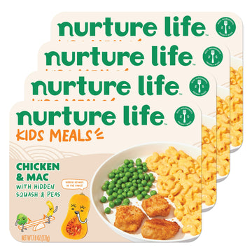 Nurture Life Kids Meals, Healthy Toddler & Kid Favorites, Chicken & Mac, Organic Focus, Toddler Snack, Freshly Made Food For Chi
