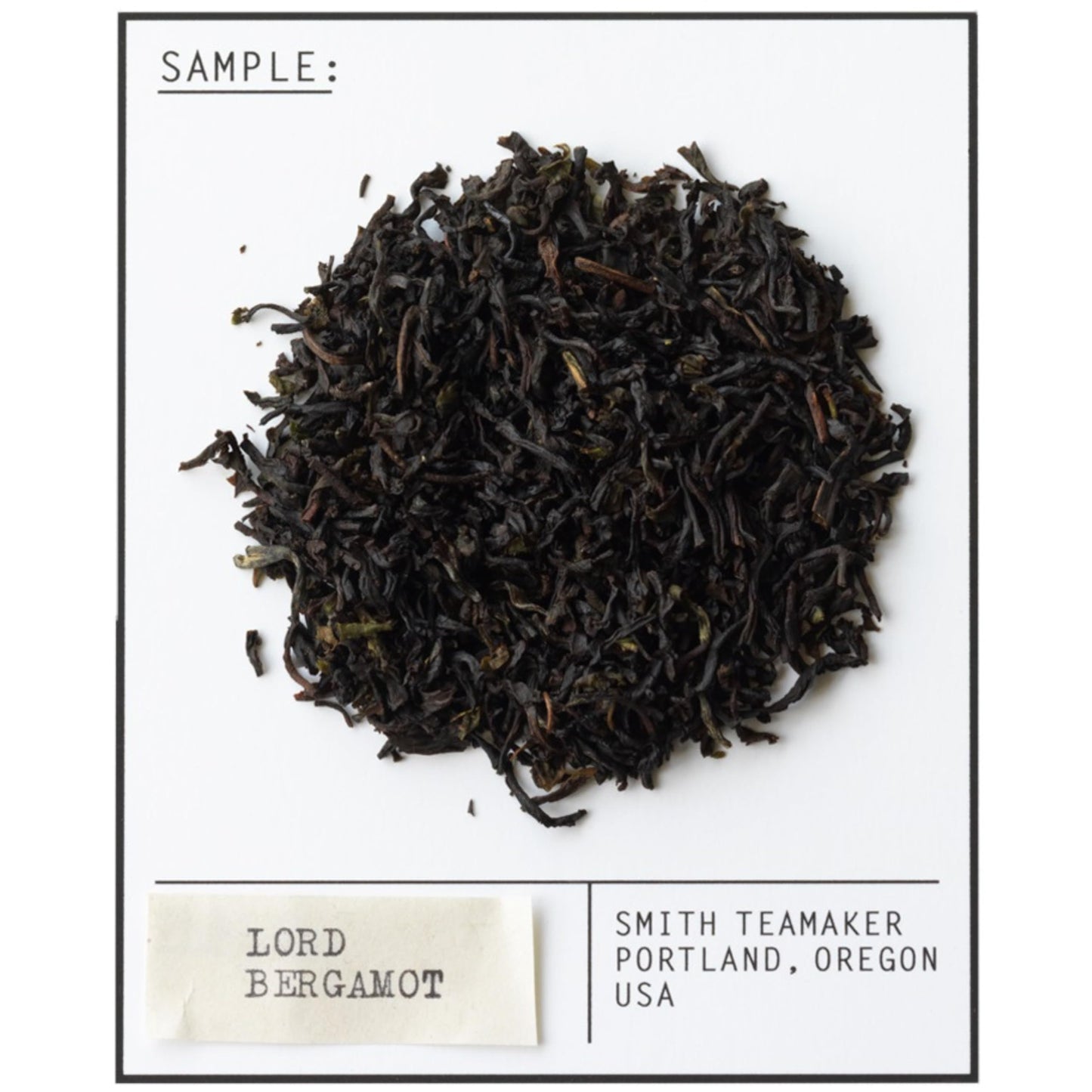 STEVEN SMITH TEAMAKER Earl Grey Black Tea - Lord Bergamot No. 55, 100 Sachets, Caffeinated, Sugar-Free, Sustainably Grown