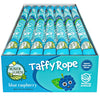 Heaven & Earth Blue Raspberry Taffy Rope 19.5Oz (24 Pack) | Made With Natural Colors & Flavors, No High Fructose Corn Syrup, Gluten Free, Nothing Artificial, Wonderfully Delicious!