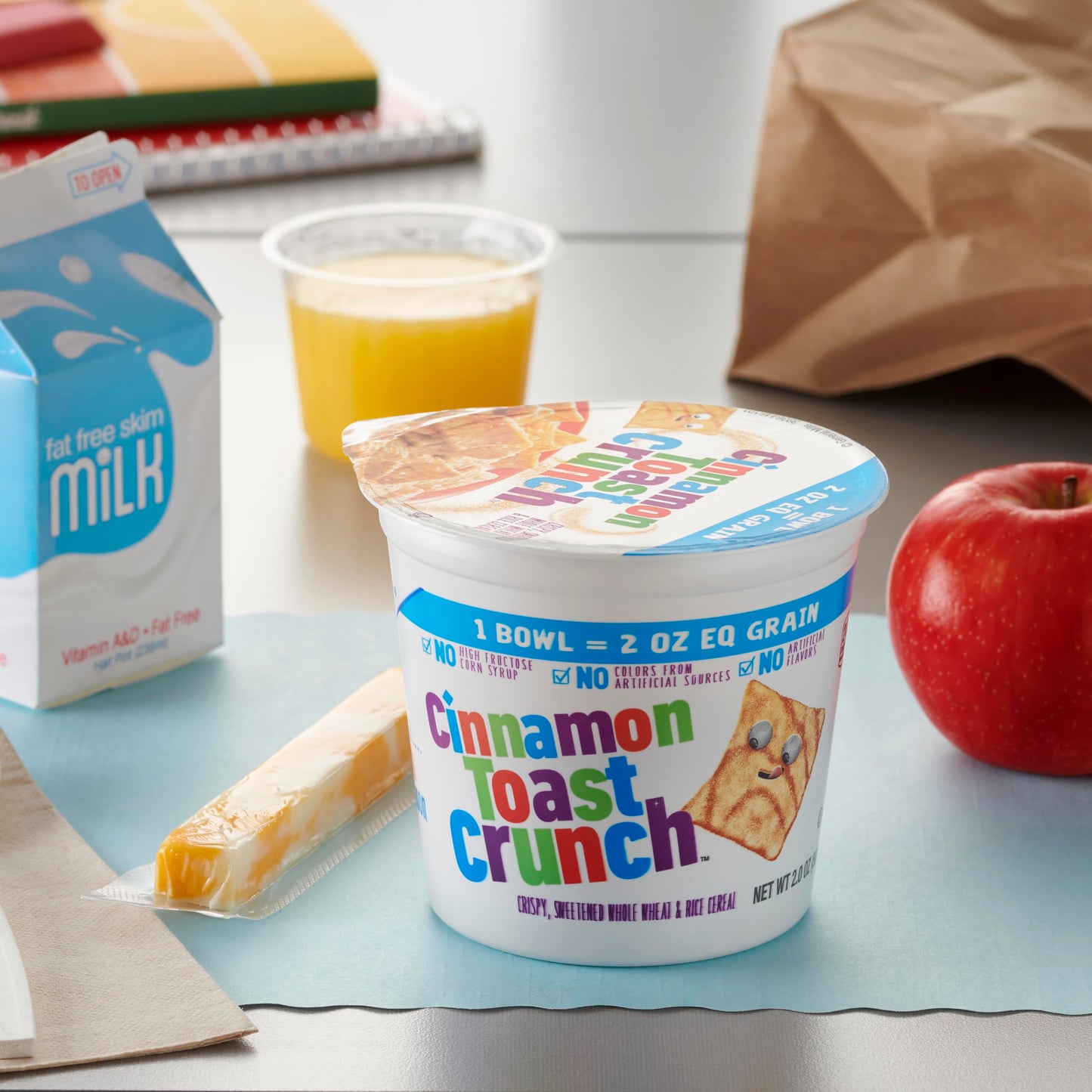 Cinnamon Toast Crunch Cup Cereal, 2 Oz (Pack of 60)