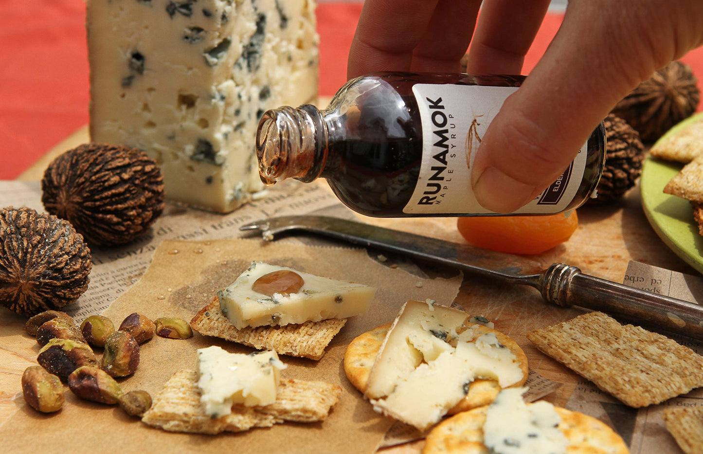 Runamok Organic Vermont Maple Syrup Sampler | Cheese Pairing Collection | 2 Oz (4 Count) | 60Ml | Barrel-Aged, Infused And Smoked Organic Maple Syrup Varieties