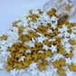 Littlestar Sprinkles - White And Gold Star Sprinkle For Cake Decorating 4 Ounce - Sugar Mix Star Sprinkles For Cupcake Toppers,