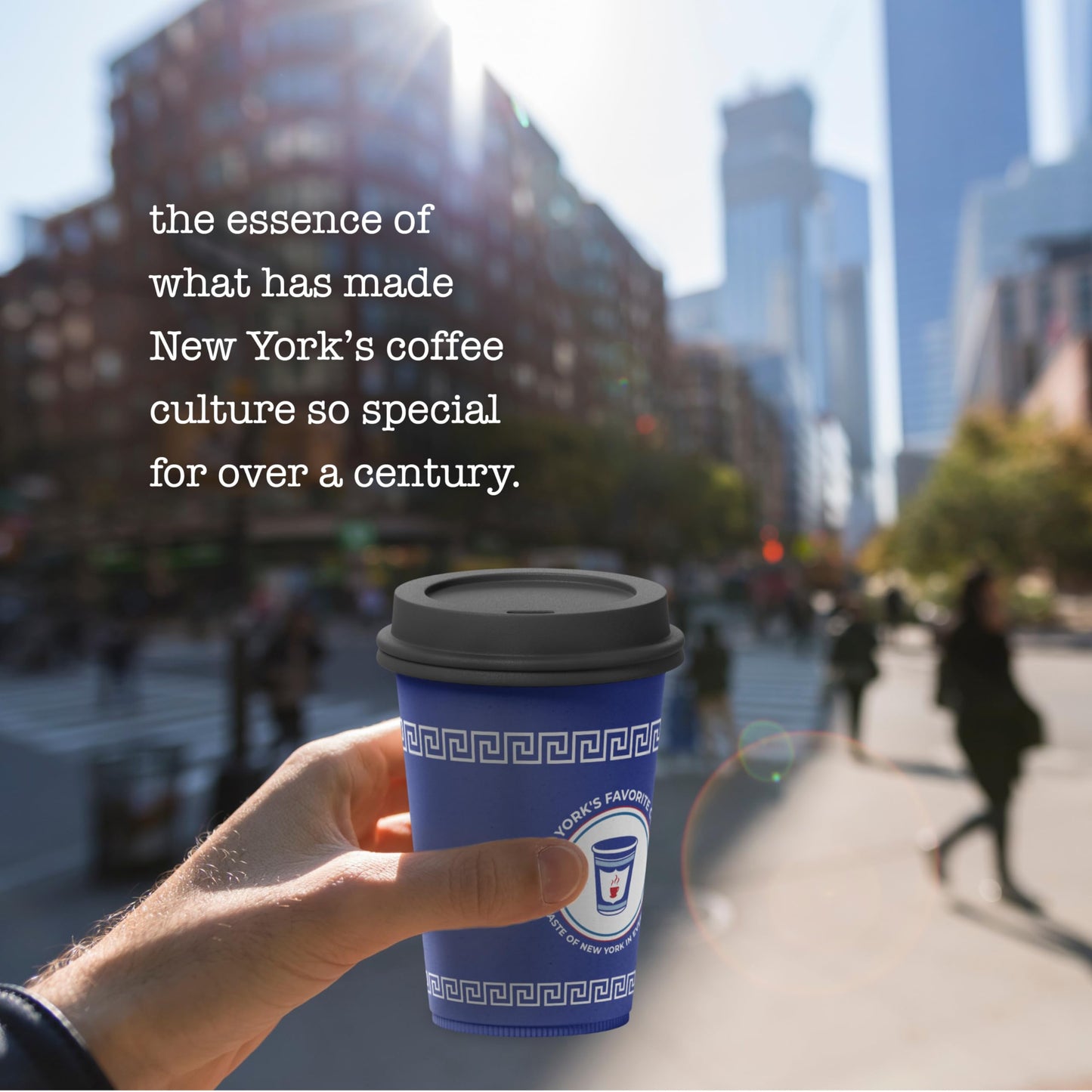 New York'S Favorite Coffee - Whole Bean Coffee, Medium Roast | The Coffee Found In The Ny Anthora Cup | 12Oz (Pack Of 1) Add To