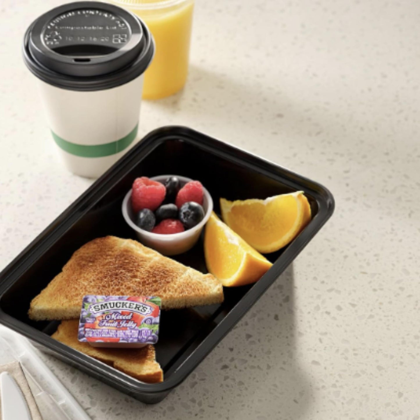 Assorted Jelly & Jam Cups - Single-Serve Apple, Grape, Strawberry & Mixed Fruit - Individual Breakfast Spreads for Restaurants,