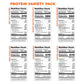 Probar - Protein Bar, Variety Pack, Non-Gmo, Gluten-Free, Healthy, Plant-Based, Whole-Food Ingredients, Natural Energy (12 Count
