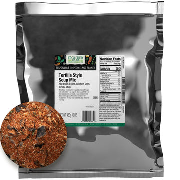 Frontier Bulk Tortilla Style Soup Mix, 16 Ounce