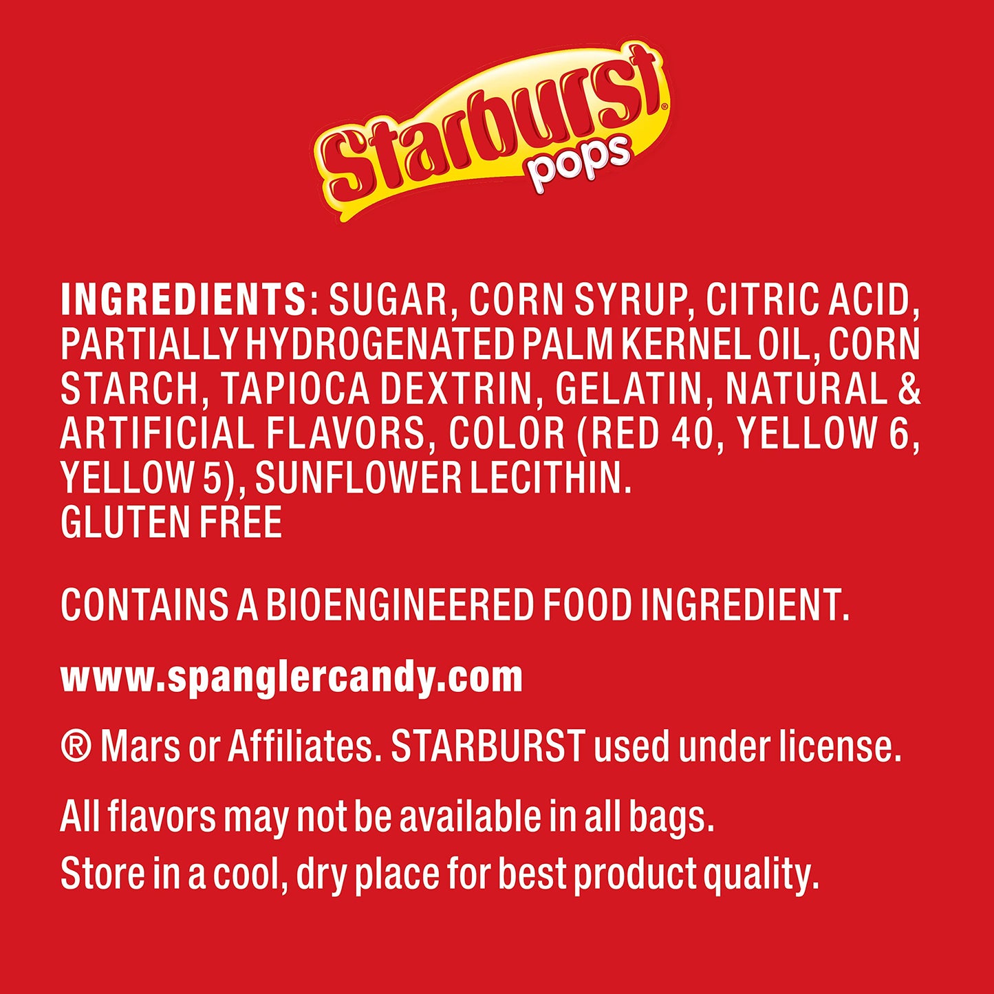 Spangler Candy Starburst Filled Lollipops 7.6 Oz Bag - 2 Pack, Pink, Yellow, Orange, Red, 7.6 Ounce (Pack Of 2)