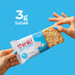 think! High Protein Crispy Squares Marshmallow Crunch  , 10 Count Pack