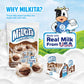 Milkita Creamy Shake Candy Bag, Gluten Free Chewy Candies, Low-Sugar, Cappuccino Flavor, 30 Count, Brown