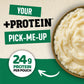 Idahoan Roasted Garlic +Protein Mashed Potatoes, Naturally Gluten-Free, 100% Real Idaho Potatoes, 4 servings per bag, 4.6 ounce