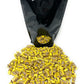 Lemon Flavor Tootsie Roll Fruit Chews Bulk American Chewy Taffies Candy Individually Wrapped In Resealable Bag 2 Lb 130+Pcs (32-Oz) - Made In Usa