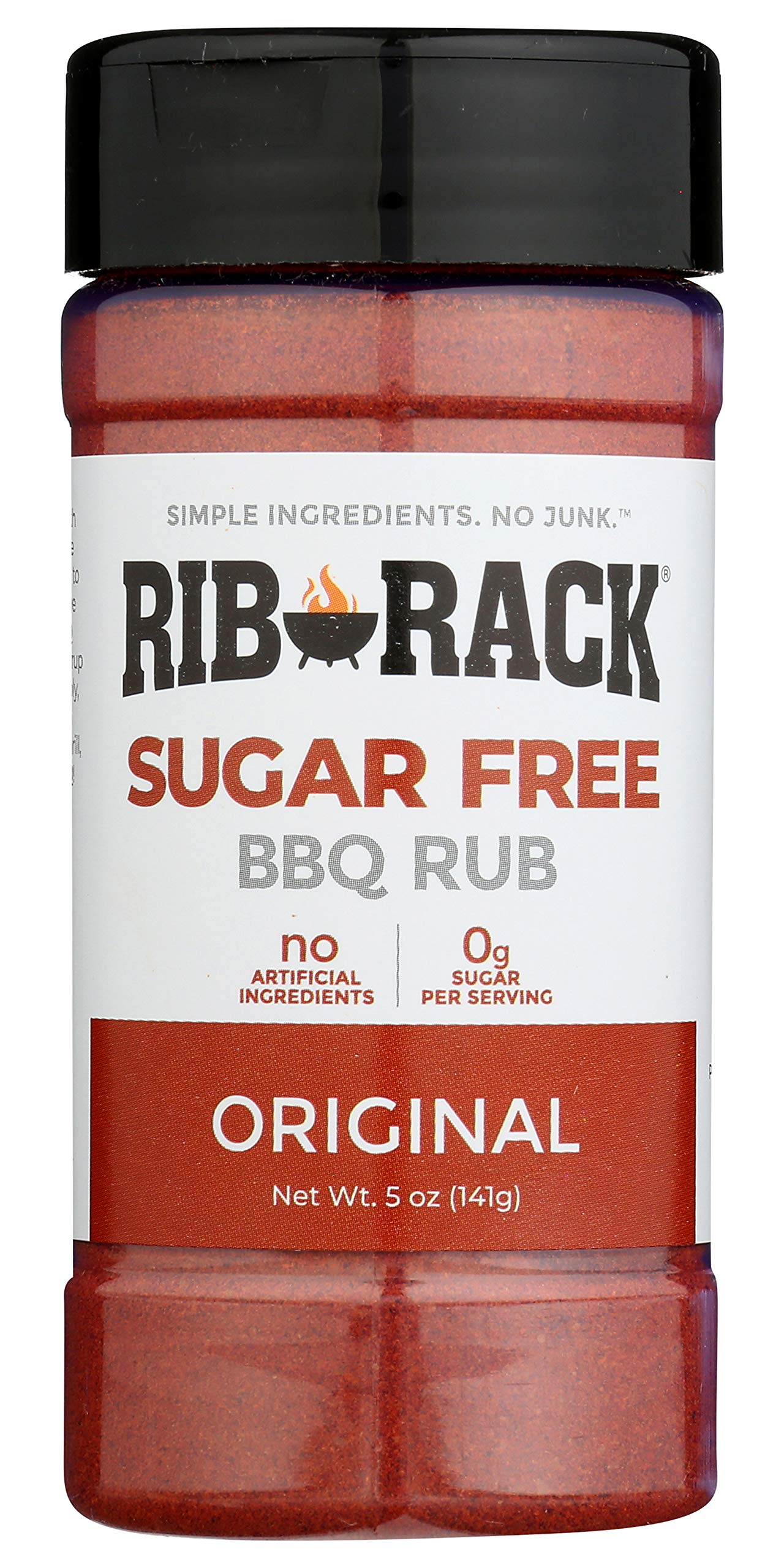 Rib Rack Original Sugar Free Bbq Rub, 5 Oz