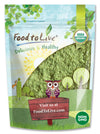 Food to Live Organic Barley Grass Powder, 6 Ounces - Non-GMO, Finely Ground Whole Dried Young Leaves, Pure, Kosher, Vegan, Bulk.