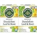 Traditional Medicinals Tea, Organic Dandelion Leaf and Root Tea, 16 Bags (Pack of 2)