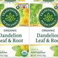 Traditional Medicinals Tea, Organic Dandelion Leaf and Root Tea, 16 Bags (Pack of 2)