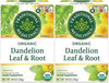 Traditional Medicinals Tea, Organic Dandelion Leaf and Root Tea, 16 Bags (Pack of 2)