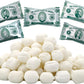 The Dreidel Company Money Buttermints, Mint Candies, After Dinner Mints, Butter Mint Candy, Fat-Free, Individually Wrapped (275 Pieces)