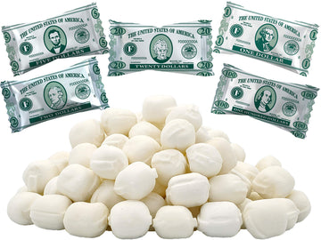 The Dreidel Company Money Buttermints, Mint Candies, After Dinner Mints, Butter Mint Candy, Fat-Free, Individually Wrapped (275 Pieces)