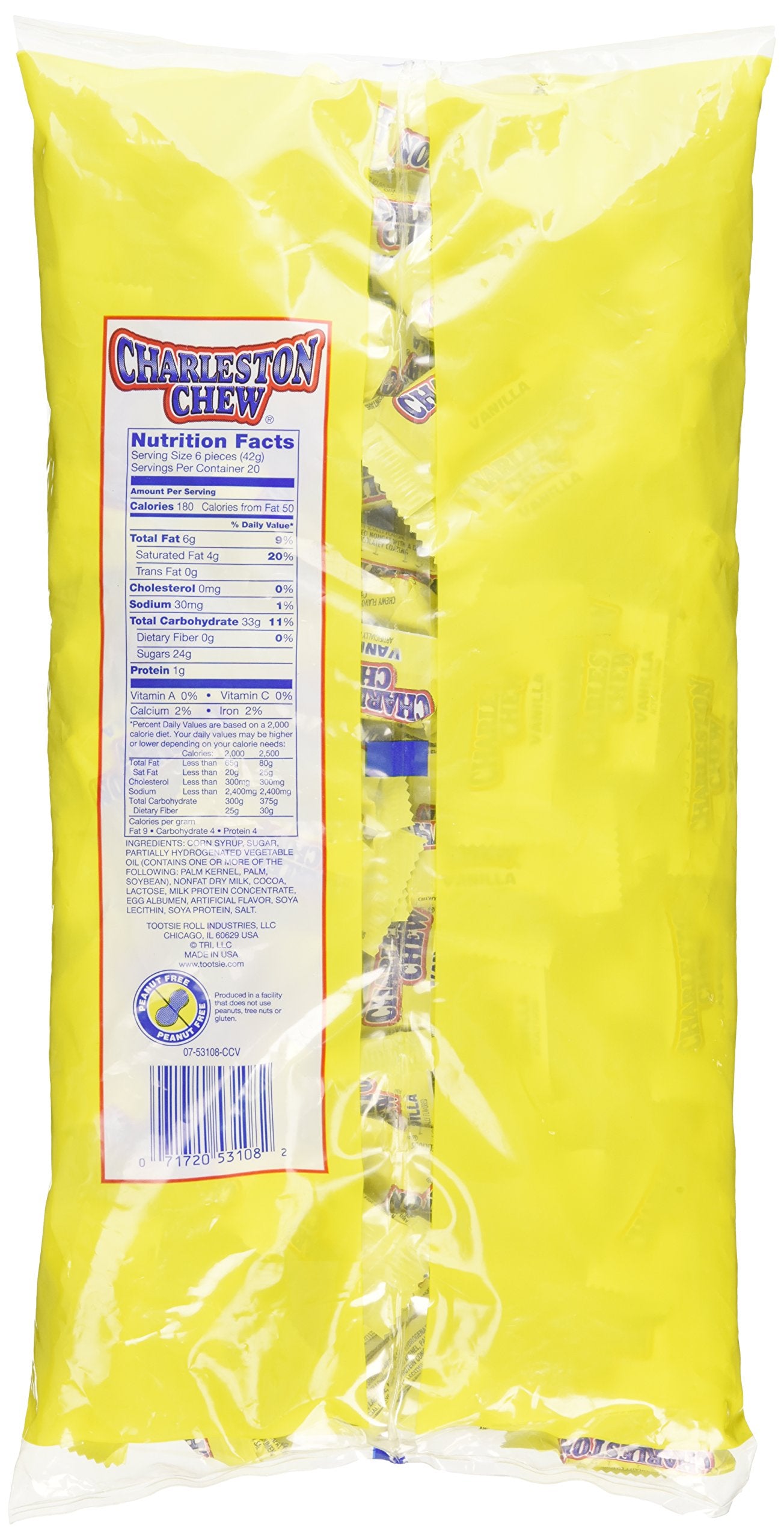 Charleston Chew Vanilla Bulk (120 Ct)