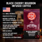 Fire Department Coffee Black Cherry spirit-inspired flavor Coffee Whole Bean 12 oz Veteran Owned Non-  ic Roasted in the USA