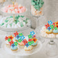 Rssta i 72 Pack Edible Hawaii Flowers Cake Decorations, Rice Paper Toppers for Cakes & Cupcakes, Design 9