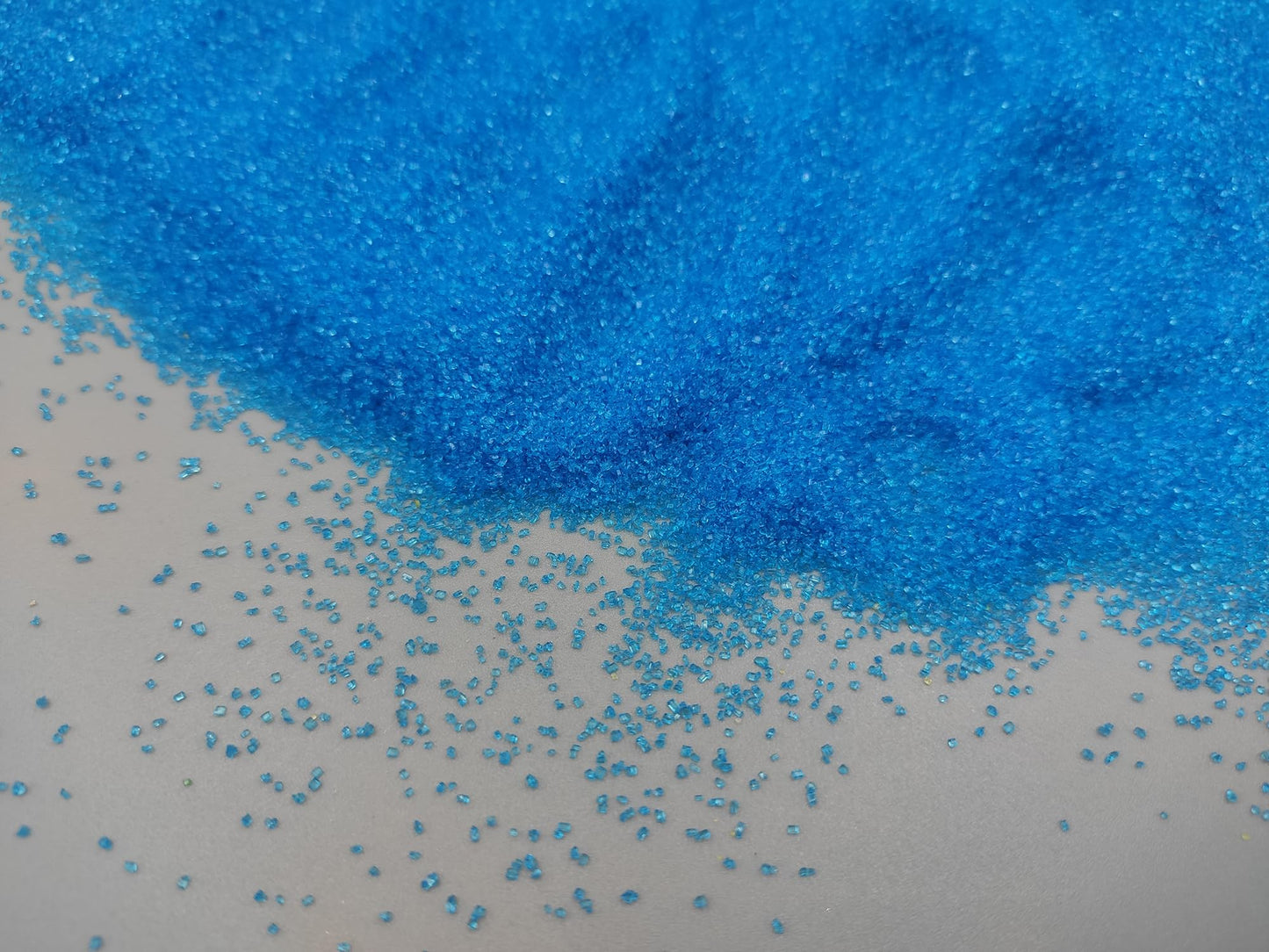 Edible 5 Ounce Fine Decorative Blue Sanding Sugar Sprinkles For Baking, Sparkling Crystals For Cakes, Cookies, Cupcakes, Ice Cre