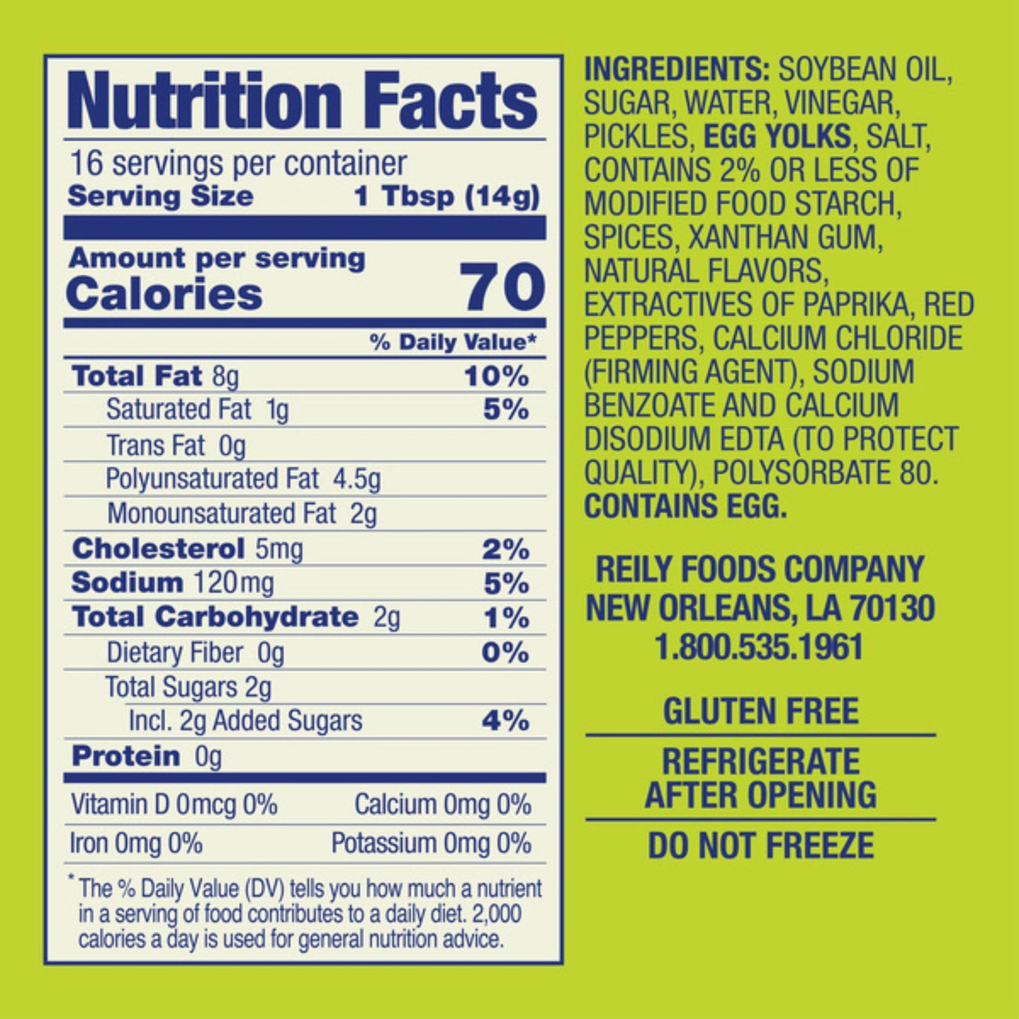 Blue Plate Mayonnaise Sandwich Spread, 8 Fl Oz Jar (Pack of 12)