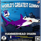 The Gummy Bear Guy Gummy Hammerhead Shark 24 Ounces Multicolor