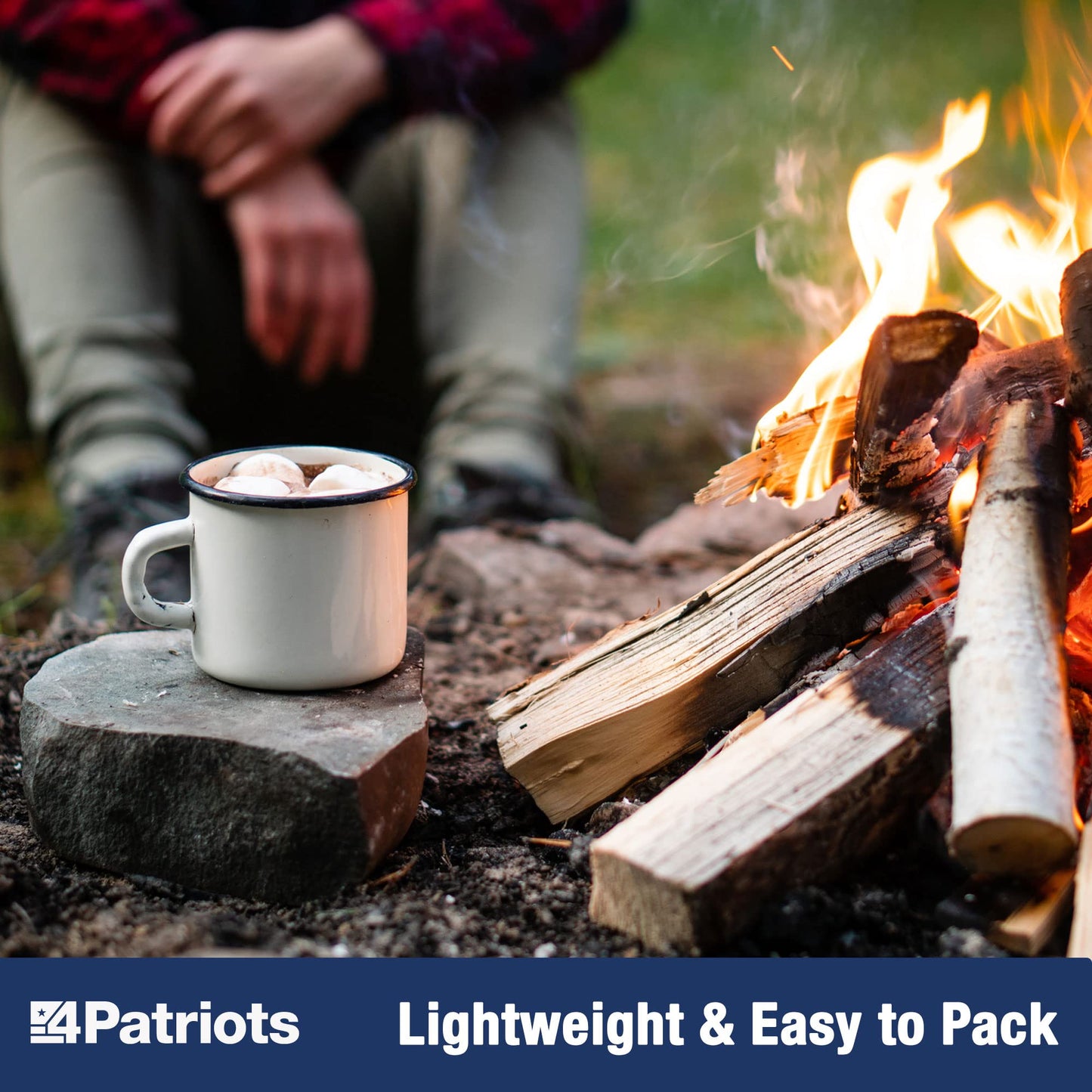 4Patriots Bugle Boy Survival Cocoa: Tasty Survival Cocoa Designed To Last 25 Years, 14 Servings