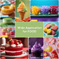 Food Coloring Set For Cake Decorating - 12Ml X 6 Color Food Grade Vibrant Food Dye Tasteless Liquid Color For Baking Easter Egg
