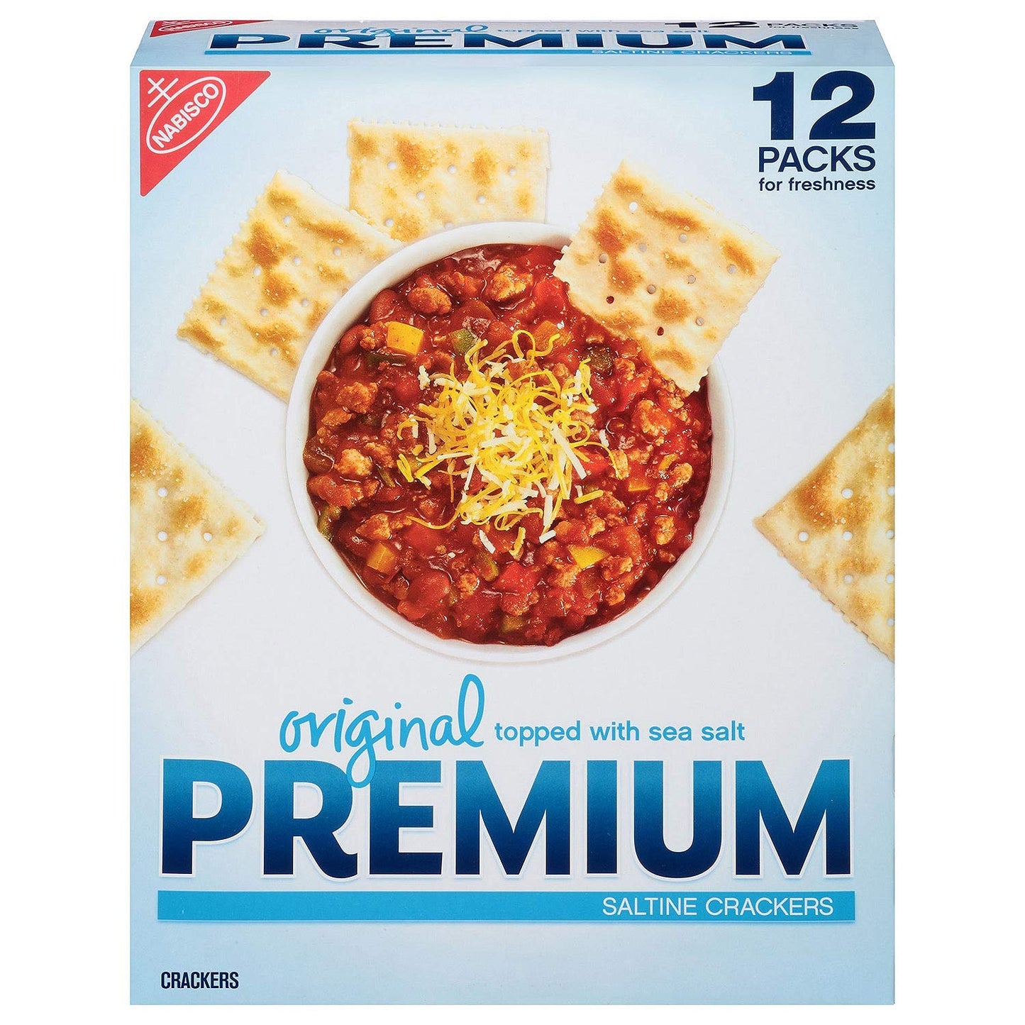 Nabisco Original Premium Saltine Crackers, 48 oz, Pack of 1
