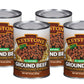 Keystone All Natural Ground Beef 14 Ounce Long Term Emergency Survival Food Canned Meat | Fully Cooked Ready To Eat | Gluten Free Family Pack Of 4