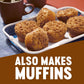 Krusteaz Cinnamon Swirl Crumb Cake & Muffin Mix, Made With No Artificial Flavors Or Colors, Also Makes Muffins, 21-Ounce Box (Pa