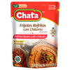 Chata Refried Beans with Pork Chilorio, 15.2 oz, Pack of 12