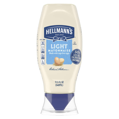 Hellmanns, Light Mayonnaise - Case of 12 - 11.5 FZ (12x11.5 FZ)