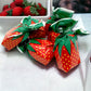 KLUB BULK Gourmet Strawberry Hard Candy - Individually Wrapped Bon Bons - 1.5 lbs (Approx. 100 Pieces) - Medium Size