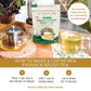 DelighTeas Stomach & Liver Tea - Ayurvedic Herbal Blend, 5oz Loose Leaf, Vegan, Caffeine-Free, Sugar-Free
