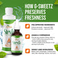 G-Sweetz Liquid Stevia -Stevia Sweet Drops - Made From Reb-D Rich Organic Stevia Extract - Concentrated Liquid Stevia Sweetener