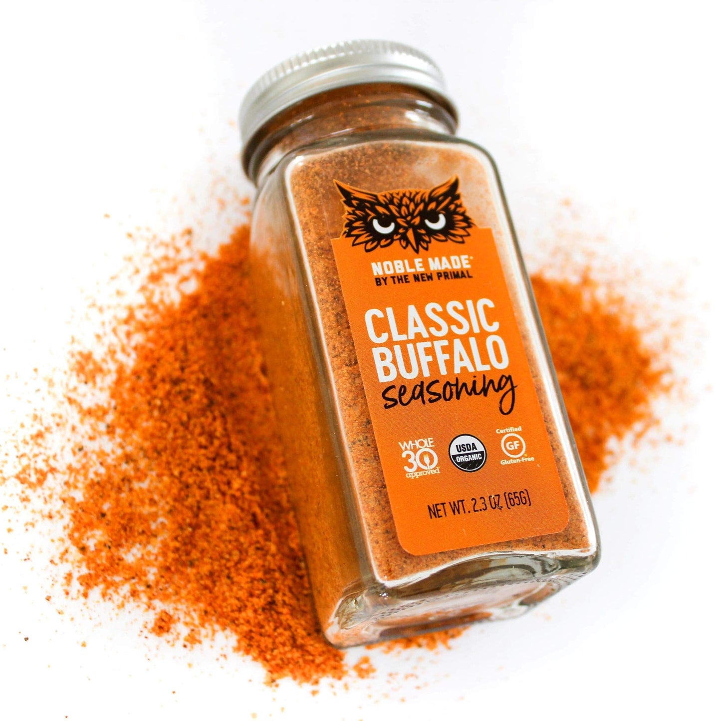 The New Primal Noble Made By Seasoning Spice & Dry Rub, Usda Organic, Whole30, Gluten-Free, Paleo & Keto Friendly,Classic Buffal