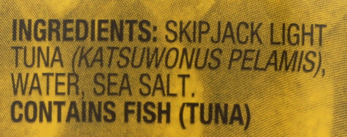 SUSTAINABLE SEAS Chunk Light Tuna In Water, 5 OZ